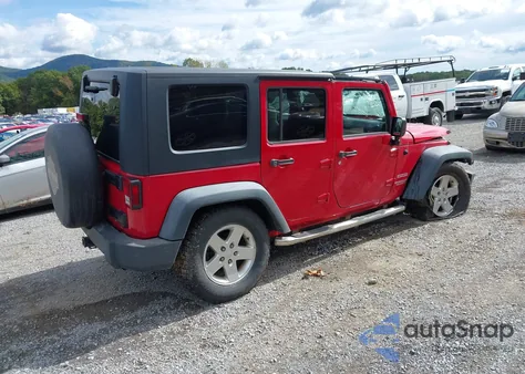 2010 Jeep Wrangler Unlimited Sport from USA, damaged, VIN 1J4BA3H15AL185855